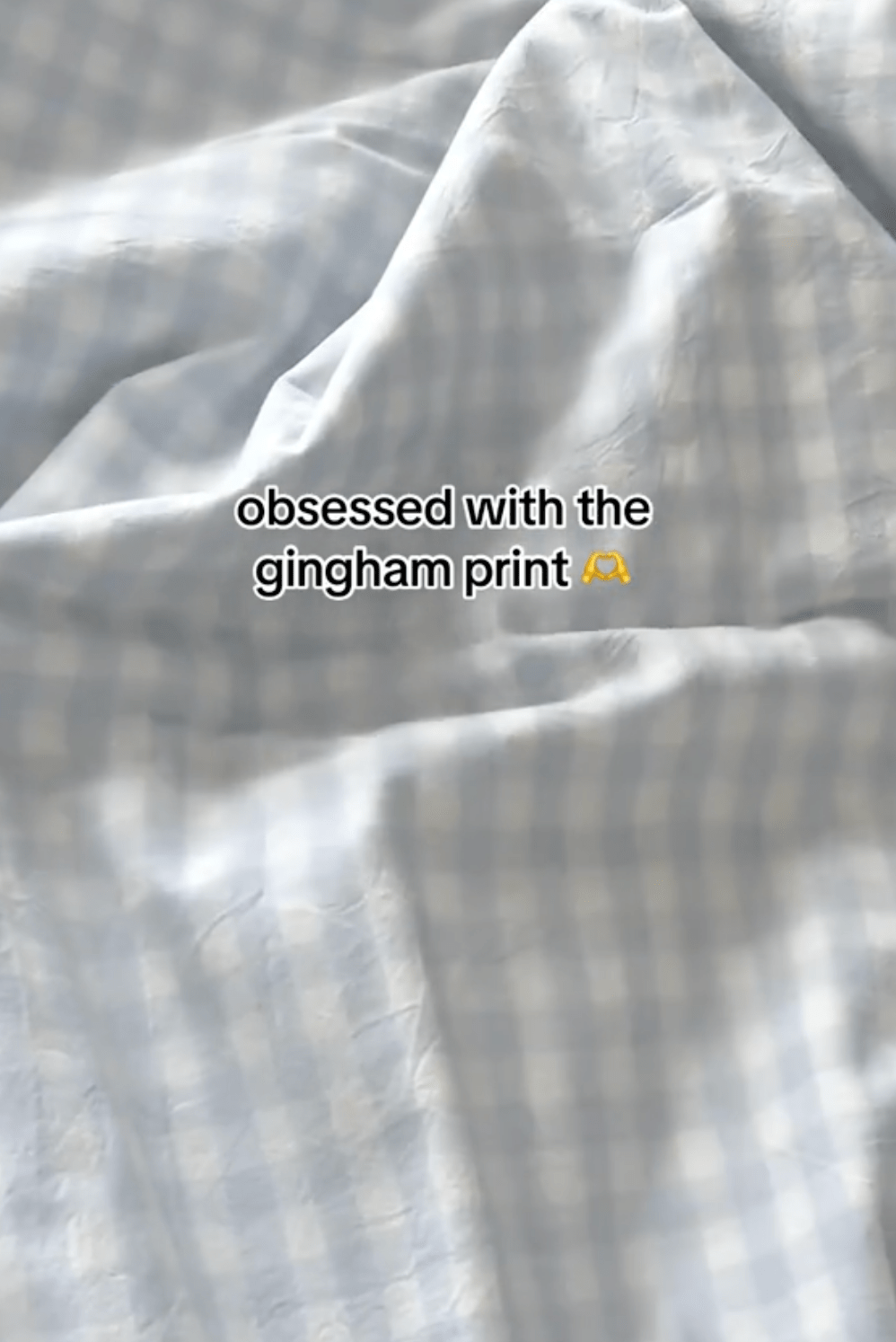 Mixed Gingham Striped Bedding Set / Blue Yellow