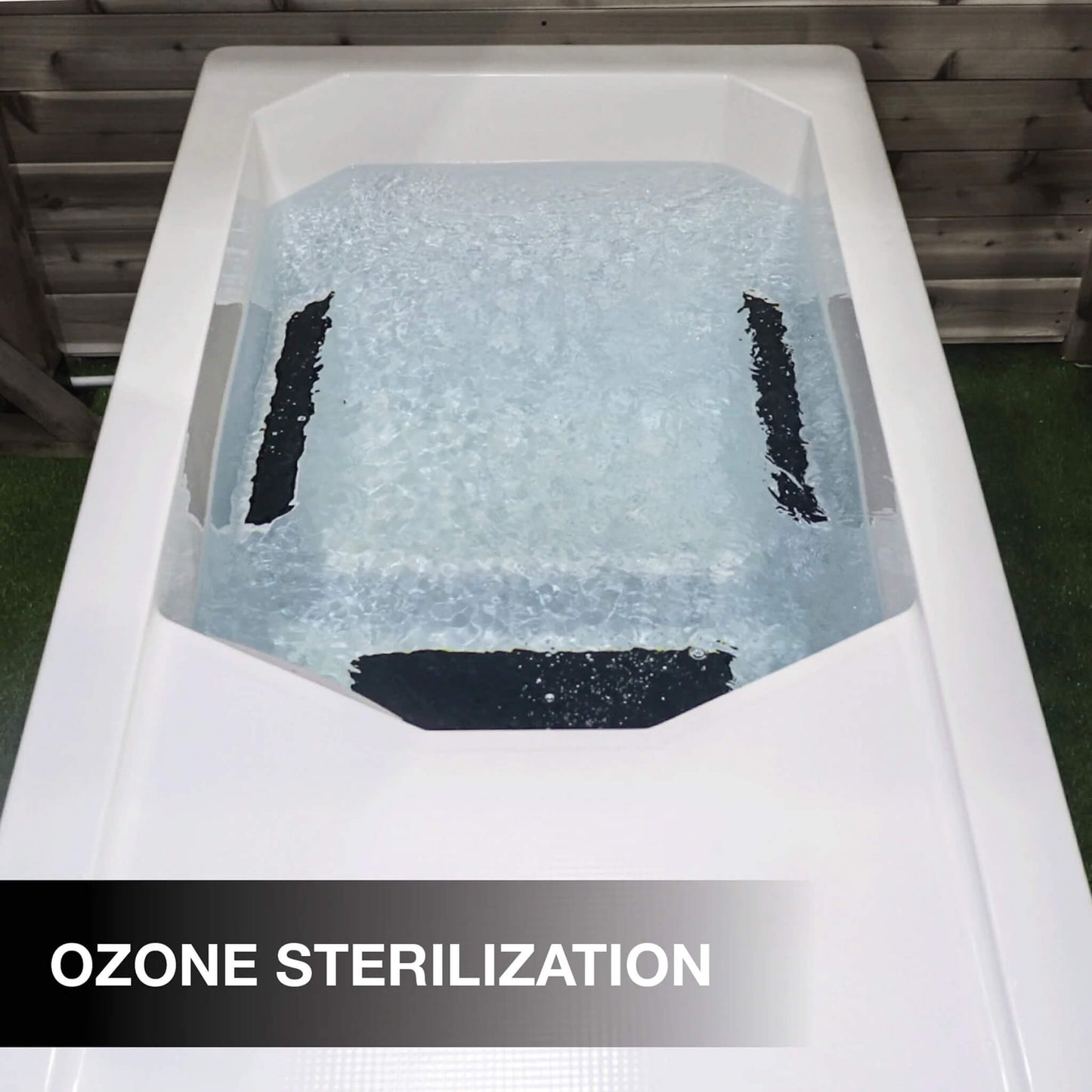 CSC 1000 Premium Cold Plunge Spa Tub With Built-In Ozone And Multi-Coloured Exterior Lighting (SAK37605)