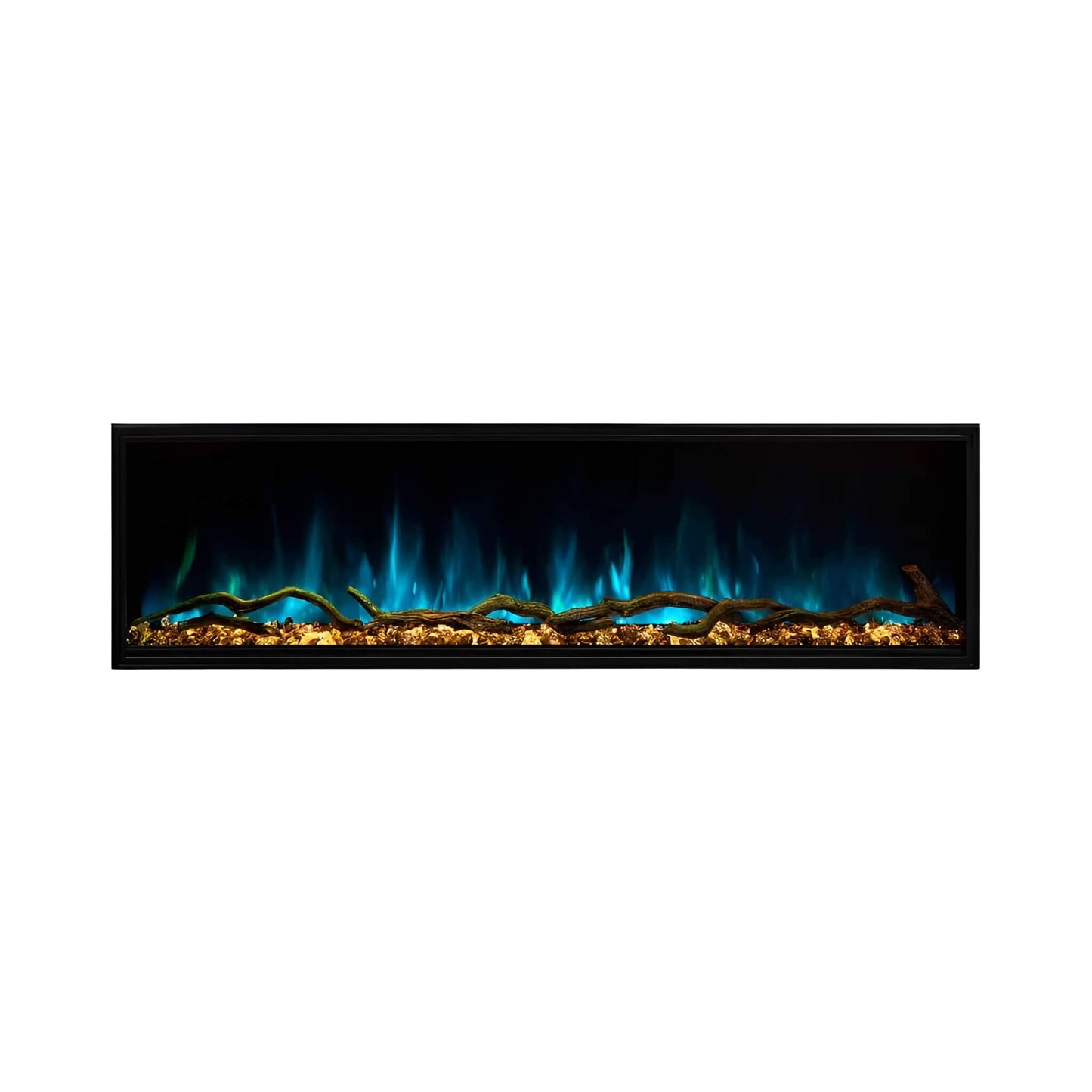 Modern Flames Landscape Pro Multi 56-Inch Linear Multi-Sided Electric Fireplace With Hybrid Flame Technology [LPM-5616V2] (SAK67390)