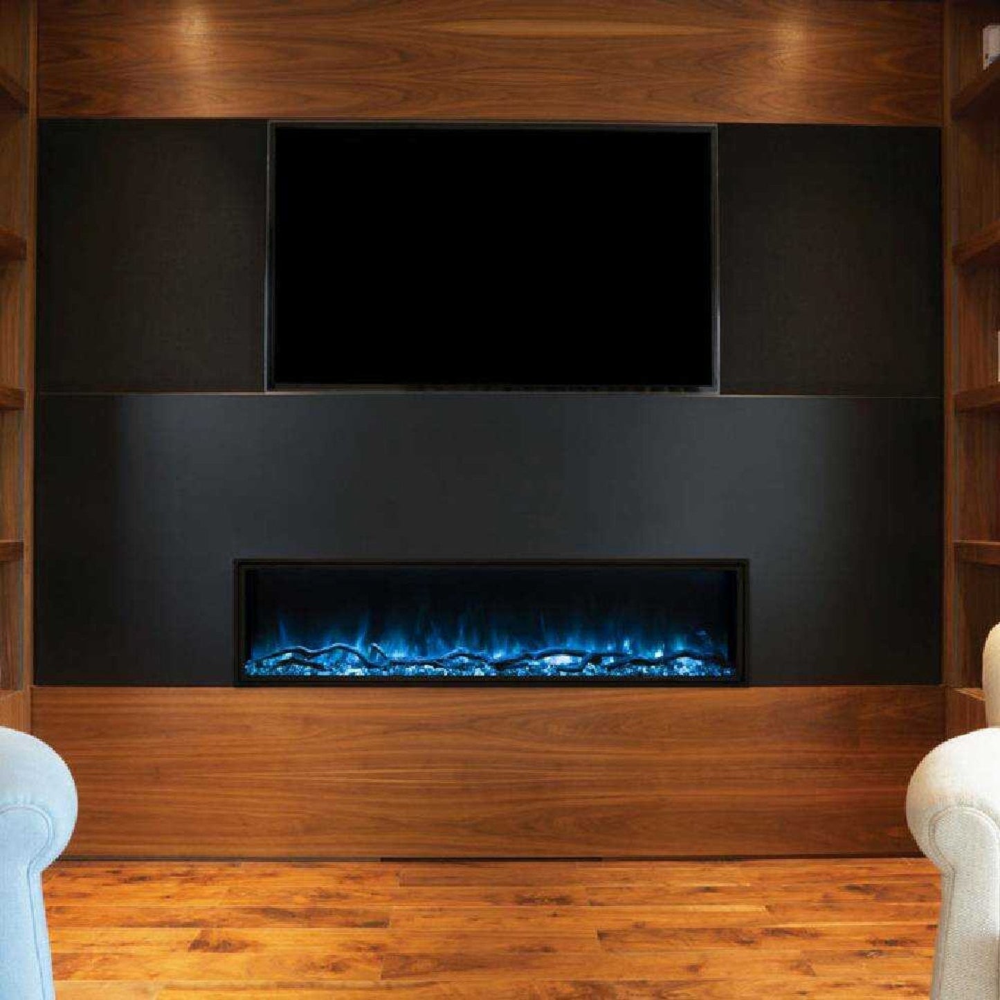 Modern Flames Landscape Pro Slim 56-Inch Built-In Electric Fireplace With Wifi Control [LPS-5614] (SAK62153)