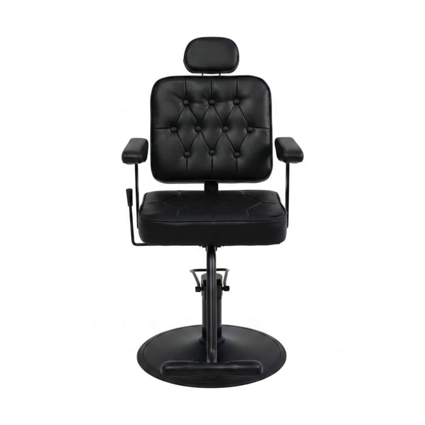 Modern Vintage Hydraulic PU Leather Reclining Barber Chair (SAK59102)