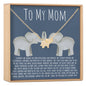 Mom Elephant Pendant Necklace