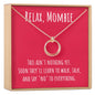 Mombie (New Mom) Necklace, Multiple Styles Necklace