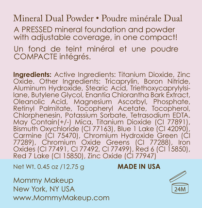 Mineral Dual Powder Foundation SPF15 (0.45 oz.) - CUDDLE (Light/Medium)