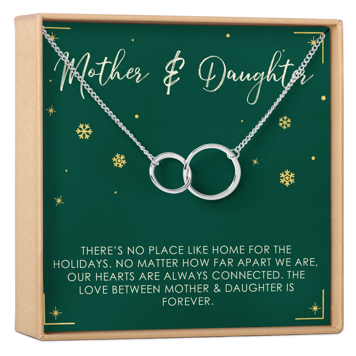 Mother & Daughter Christmas Necklace, Multiple Styles