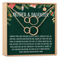 Mother & Daughter Christmas Necklace, Multiple Styles