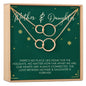 Mother & Daughter Christmas Necklace, Multiple Styles