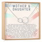 Mother & Daughter Double Circles Necklace
