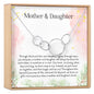 Mother & Daughter Four Circles Necklace