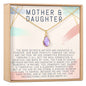 Mother & Daughter Gemstone Necklace
