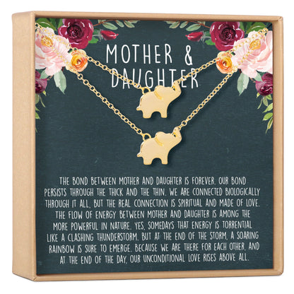 Mother & Daughter Necklace, Multiple Styles