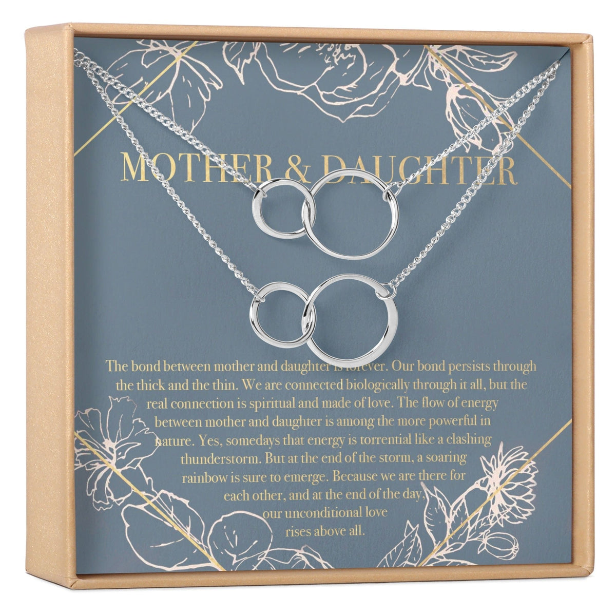 Mother & Daughter Necklace, Multiple Styles
