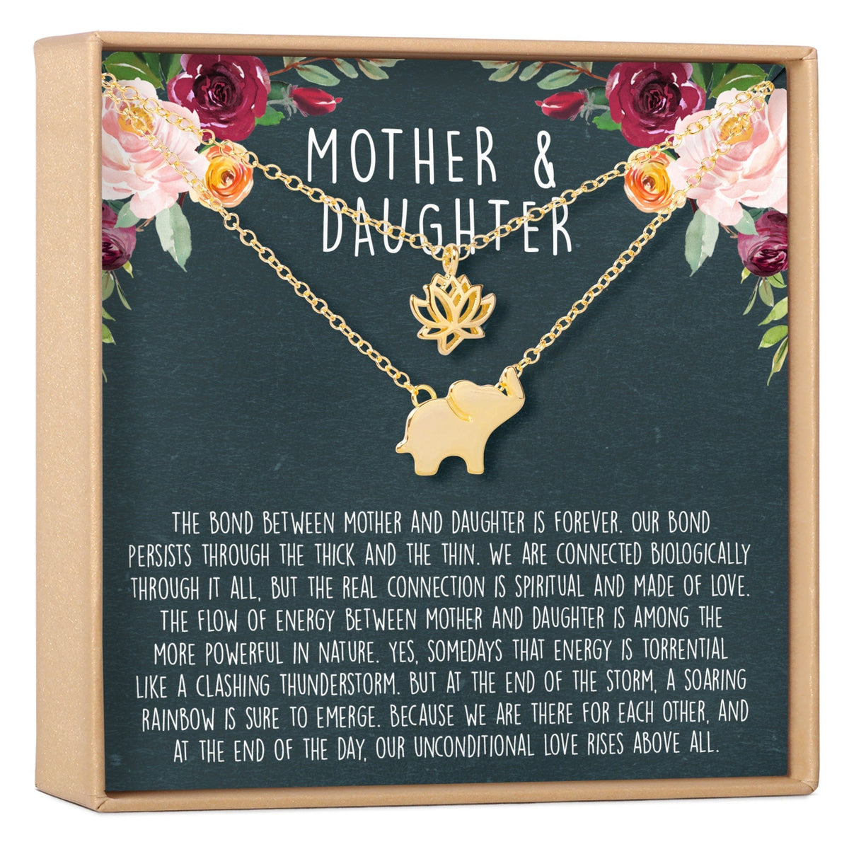 Mother & Daughter Necklace, Multiple Styles