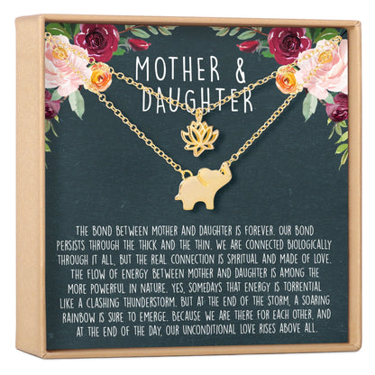 Mother & Daughter Necklace, Multiple Styles