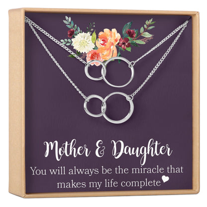 Mother & Daughter Necklace, Multiple Styles