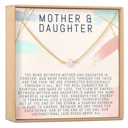 Mother & Daughter Pearl Necklace