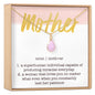 Mother Gemstone Necklace