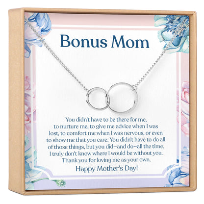 Mother's Day Double Circles Necklace