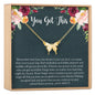 Motivational Necklace, Multiple Styles