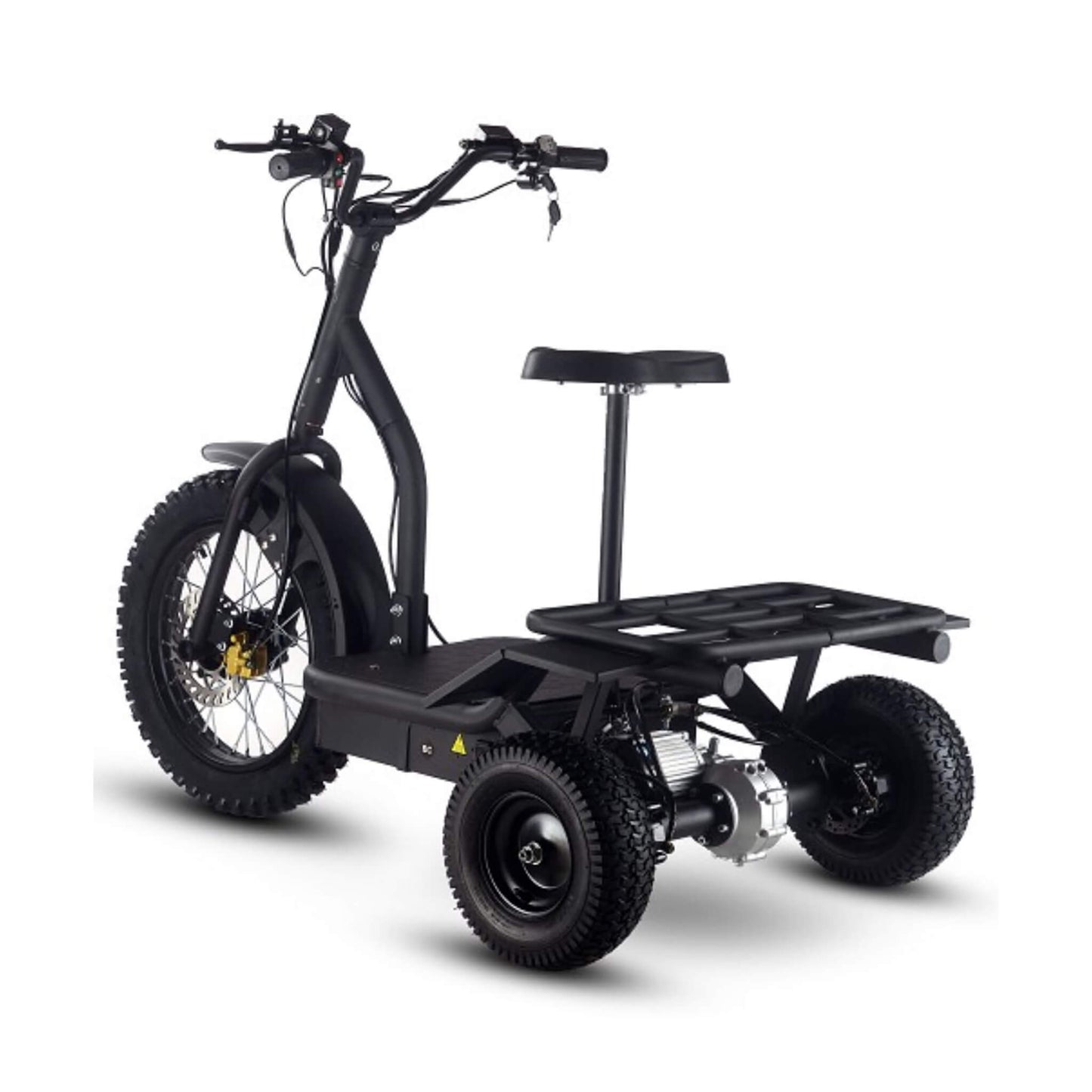 MotoTec 48V 1200W Electric Trike Three Wheel Scooter (SAK70549)