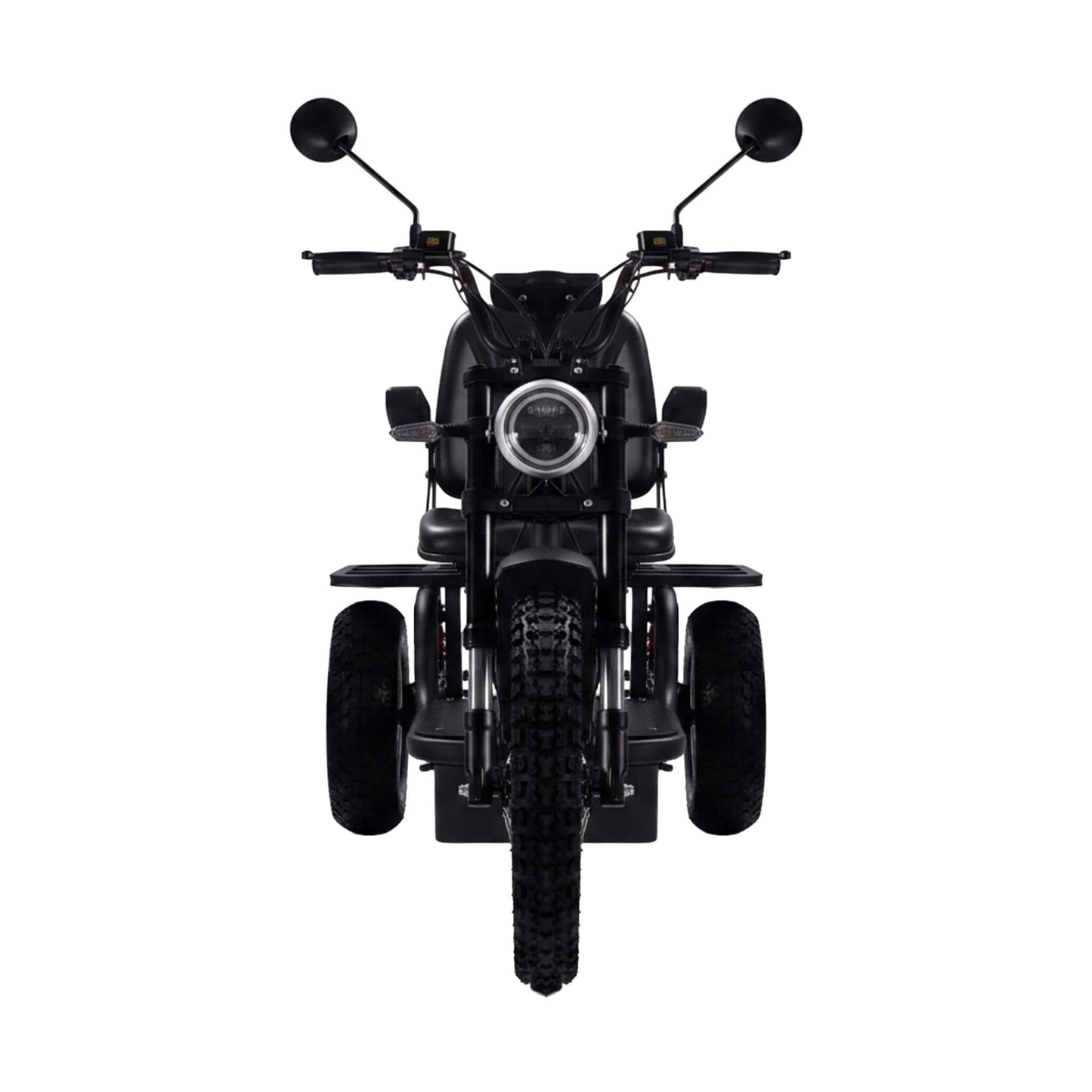 MotoTec 60V 1800W Black Three-Wheel Electric Scooter (SAK86025)