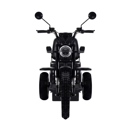 MotoTec 60V 1800W Black Three-Wheel Electric Scooter (SAK86025)