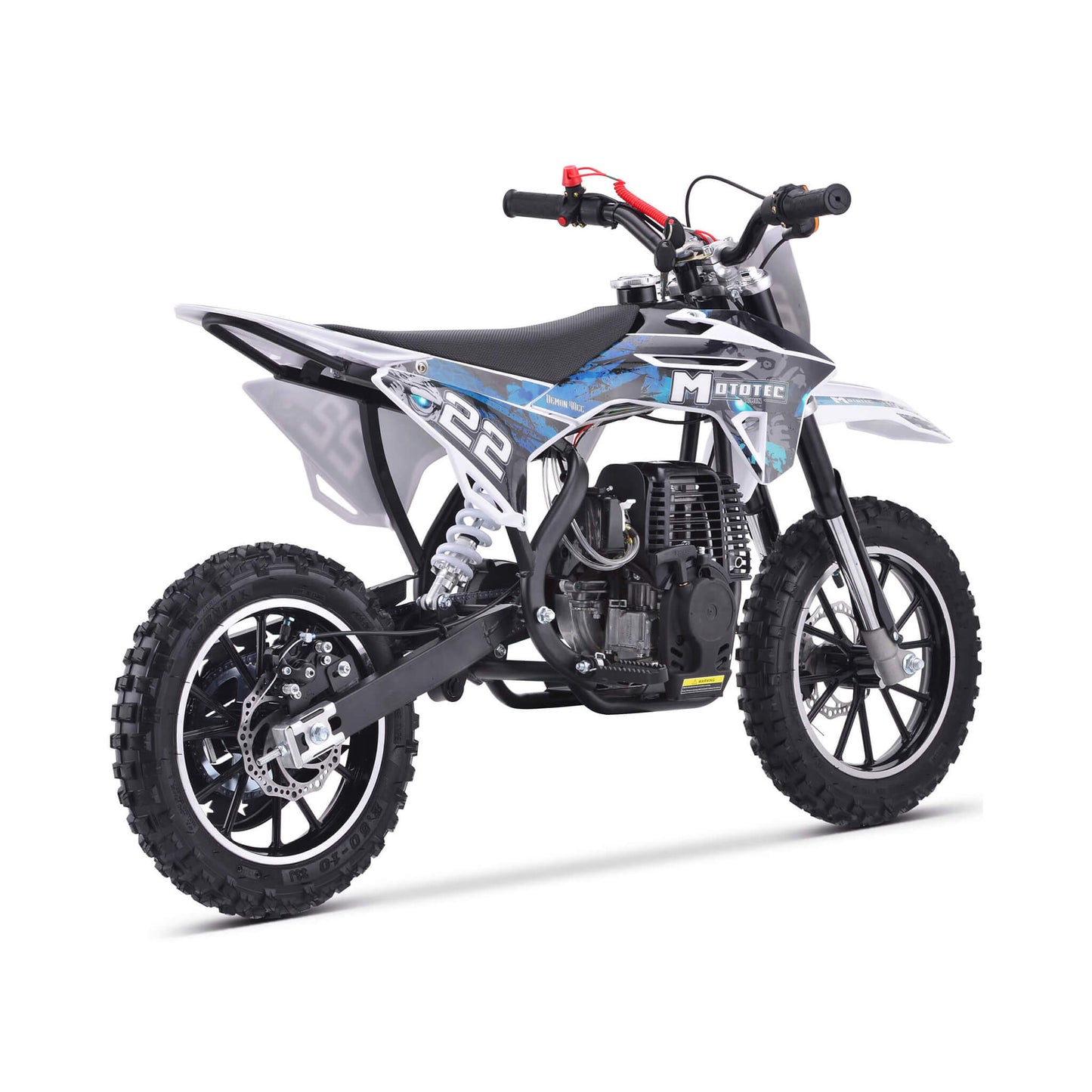 MotoTec Demon 40CC 4-Stroke Kids Gas Dirt Bike (SAK34729)