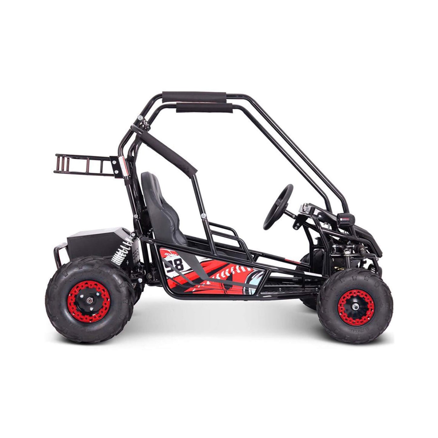 MotoTec Mud XL 60V/20AH Electric Full Suspension Go Kart, 2000W (SAK96351)