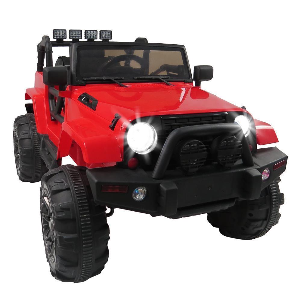 MP3 Remote Control Electric Ride-On Truck for Kids - 1 Seater with Battery Power
