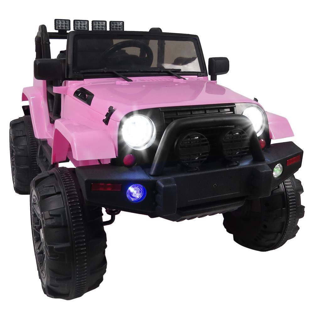 MP3 Remote Control Electric Ride-On Truck for Kids - 1 Seater with Battery Power