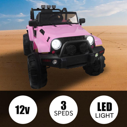 MP3 Remote Control Electric Ride-On Truck for Kids - 1 Seater with Battery Power
