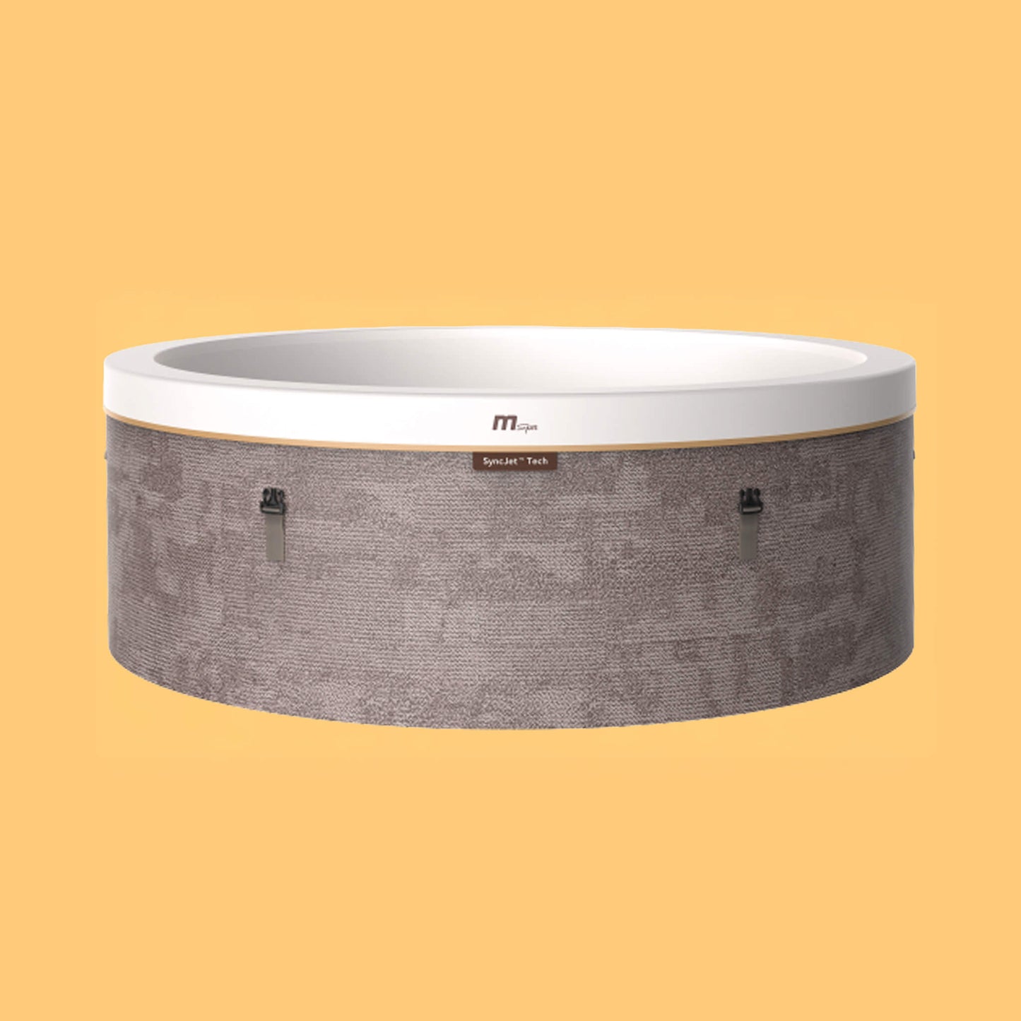 MSpa Cocoon Verto Series Six-Person Inflatable Round Hot Tub With Hydro Massage [F-CO063WE] (SAK50928)