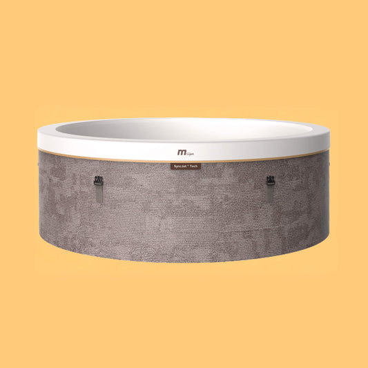 MSpa Cocoon Verto Series Six-Person Inflatable Round Hot Tub With Hydro Massage [F-CO063WE] (SAK50928)