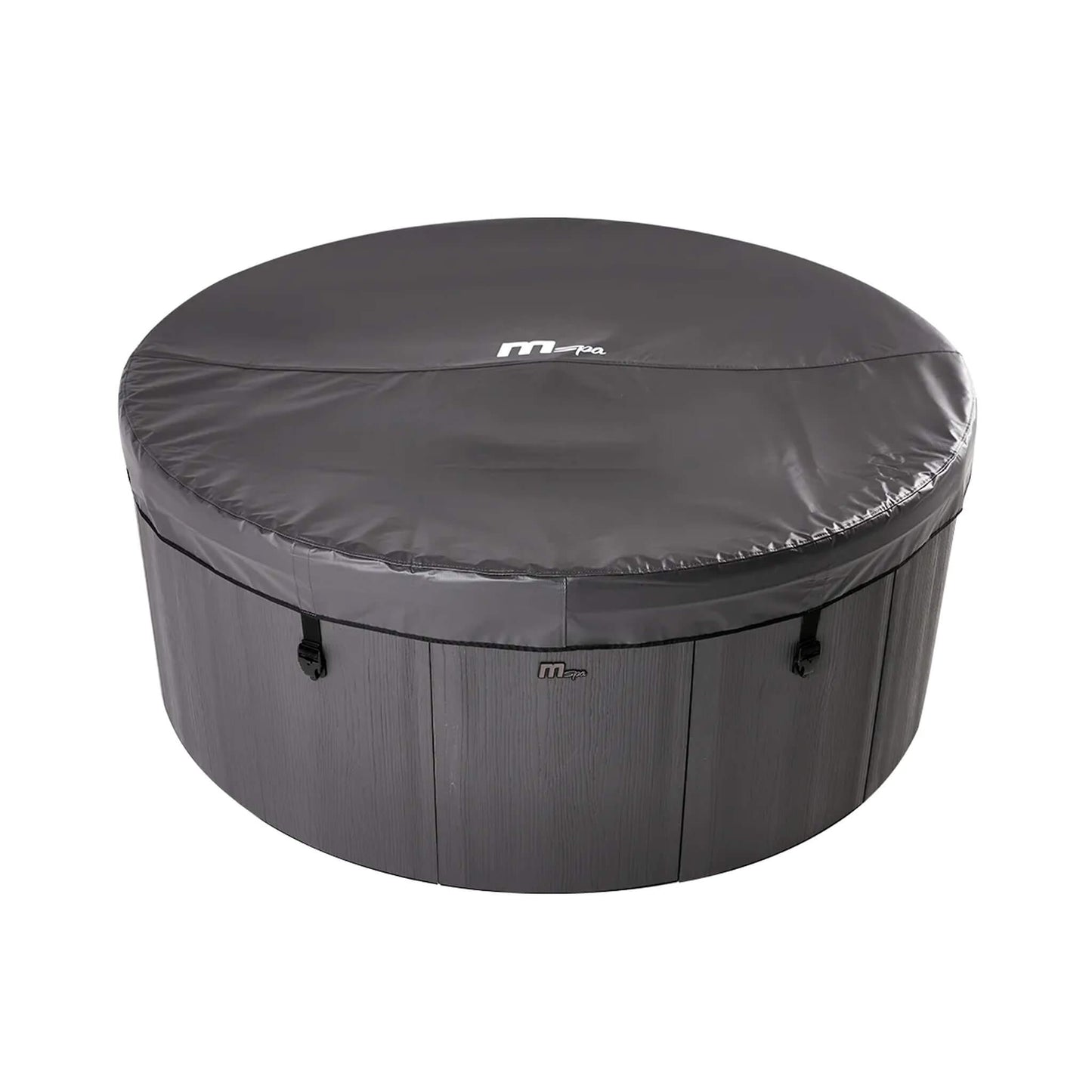 MSpa Denver Frame Series Six-Person Inflatable Round Hot Tub With Hydro Massage [F-DE066W] (SAK87043)
