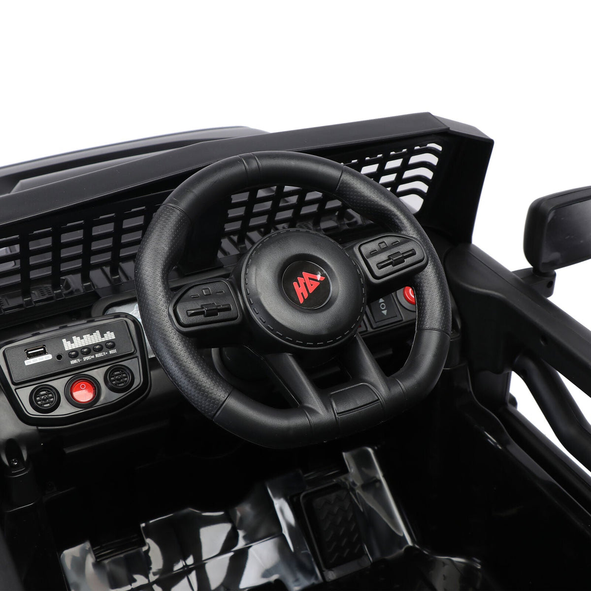Multi-Functional LED Light with USB MP3 and Bluetooth Connectivity, 3 Adjustable Speeds and Power Display