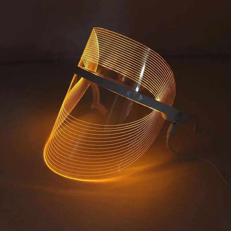 LED Facial Mask with 3-Color Light Therapy