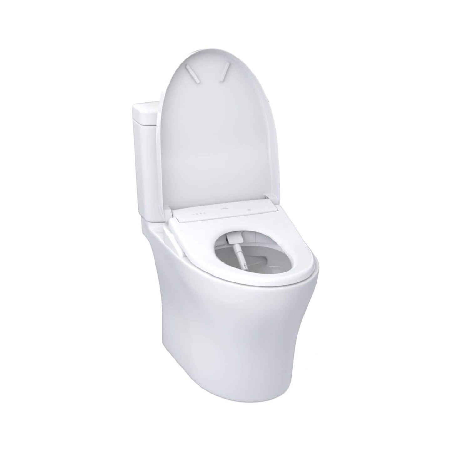 [MW4464726CEMFGN#01] TOTO Aquia IV Dual Flush Elongated Universal Height Toilet With Washlet S7 Bidet Seat (SAK53982)