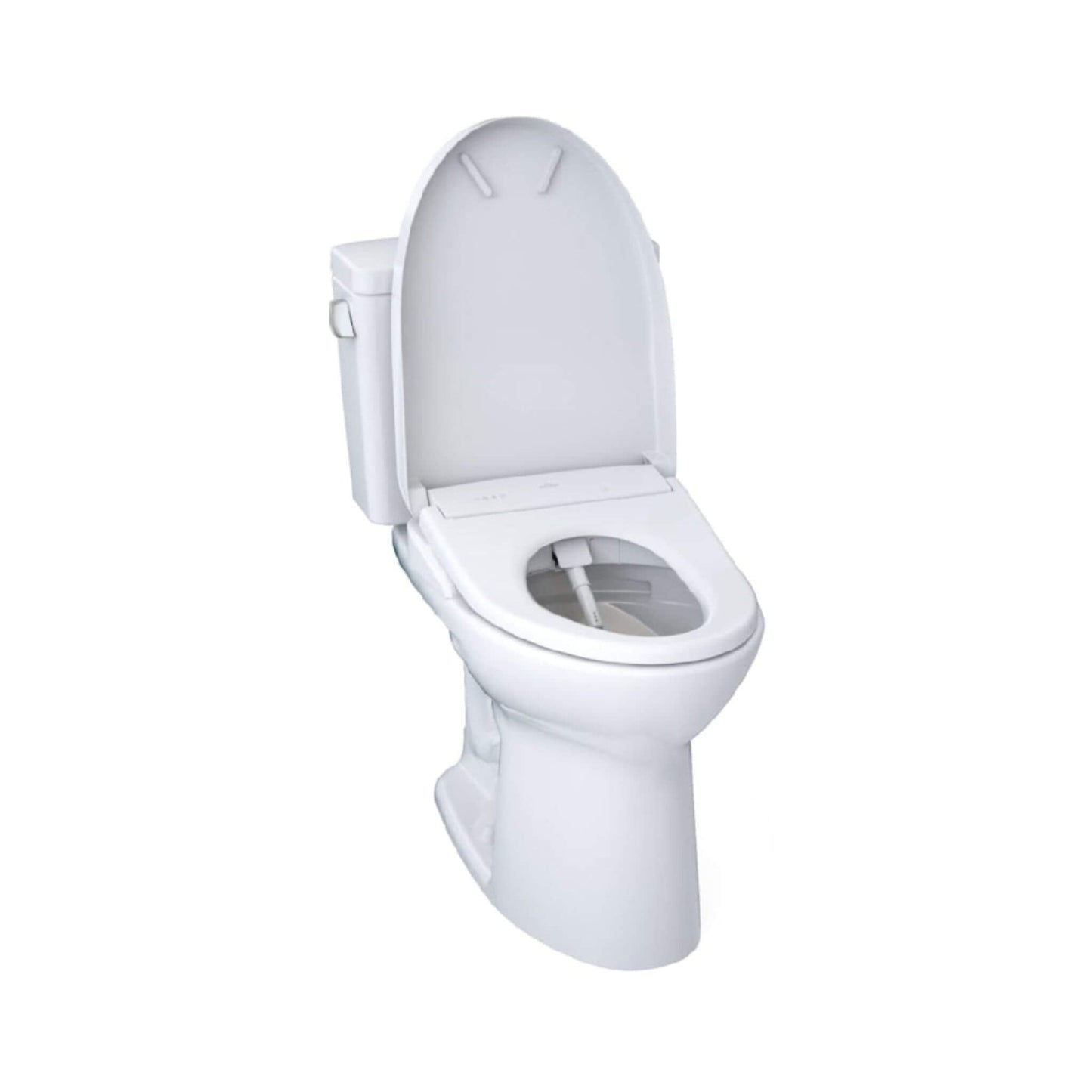 [MW7764726CEFG#01] TOTO Drake 1.28 GPF Electric Chair Height Toilet With Washlet S7 Heated Bidet Seat And Tornado Flush (SAK36508)