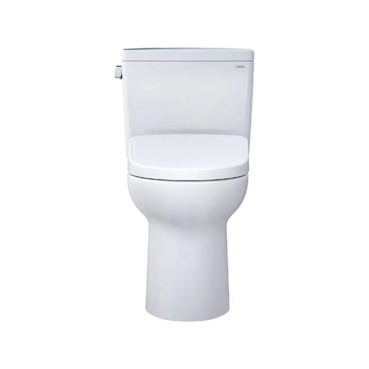 [MW7764726CEFGA#01] TOTO Drake 1.28 GPF Elongated Chair Height Toilet With Washlet S7 Heated Auto Open Bidet Seat (SAK19563)