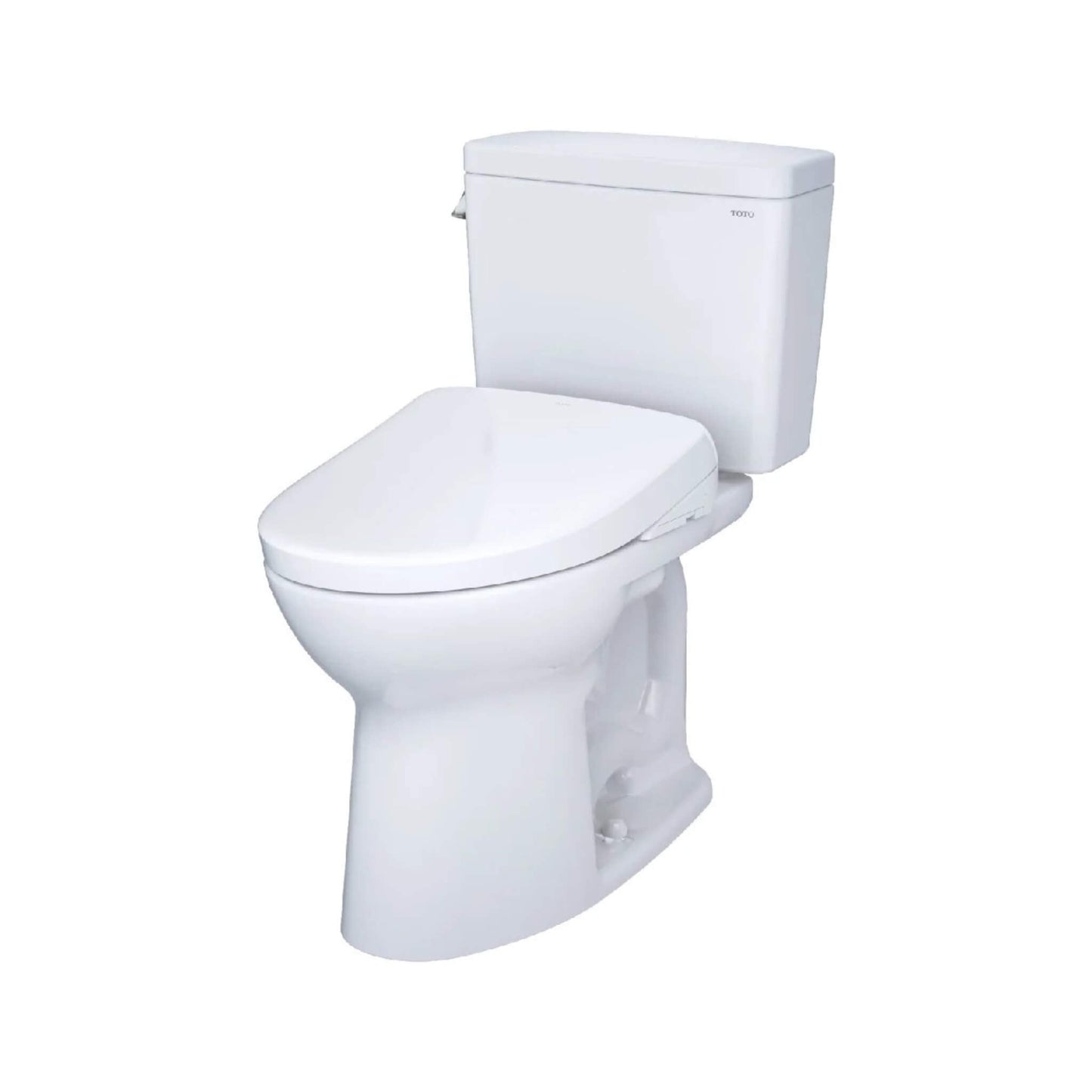 [MW7764736CEFGA.10#01] TOTO Drake Washlet S7A With 1.28 GPF Universal Height 10-Inch Rough-In Elongated Bidet Toilet (SAK35691)