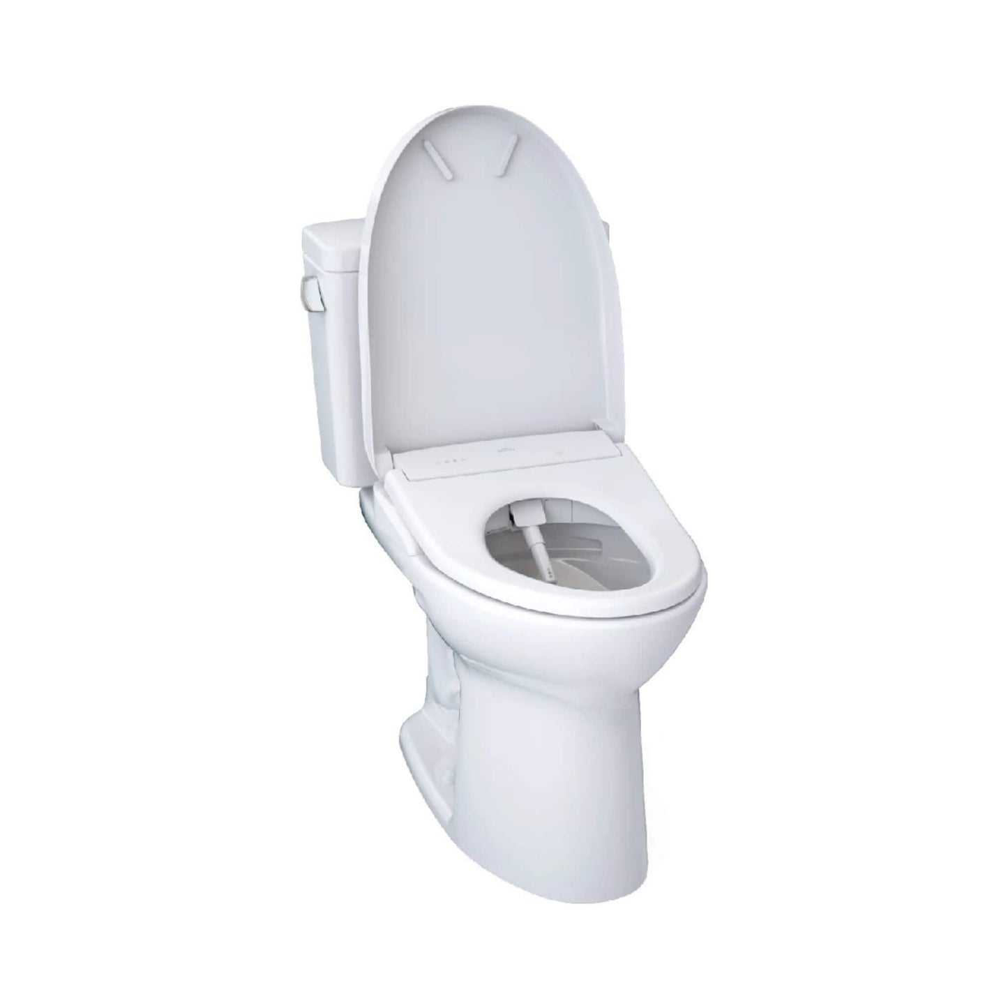 [MW7764736CSFGA.10#01] TOTO Drake 1.6 GPF Universal Height Toilet With Washlet S7A Auto Open Bidet Seat (SAK52849)