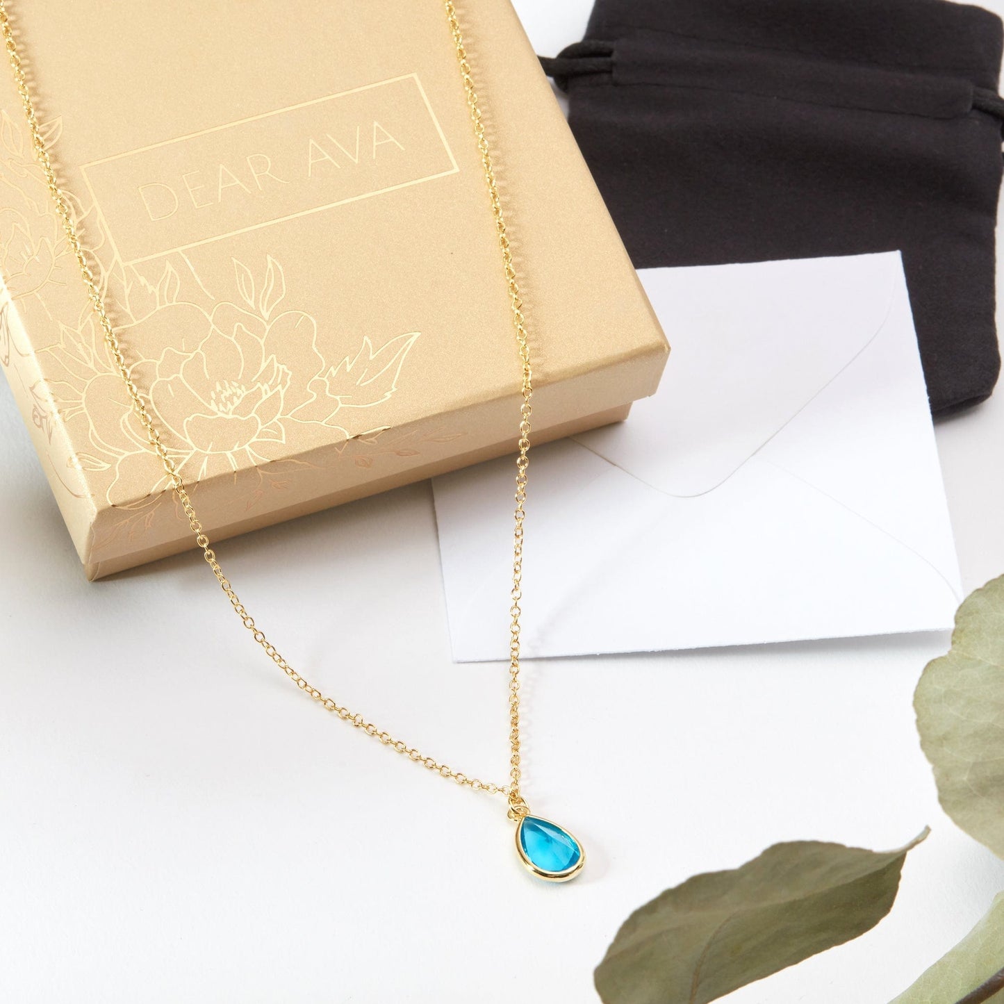 My Other Half Gemstone Necklace