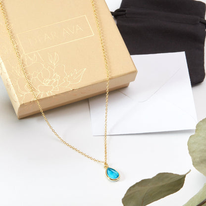 My Other Half Gemstone Necklace