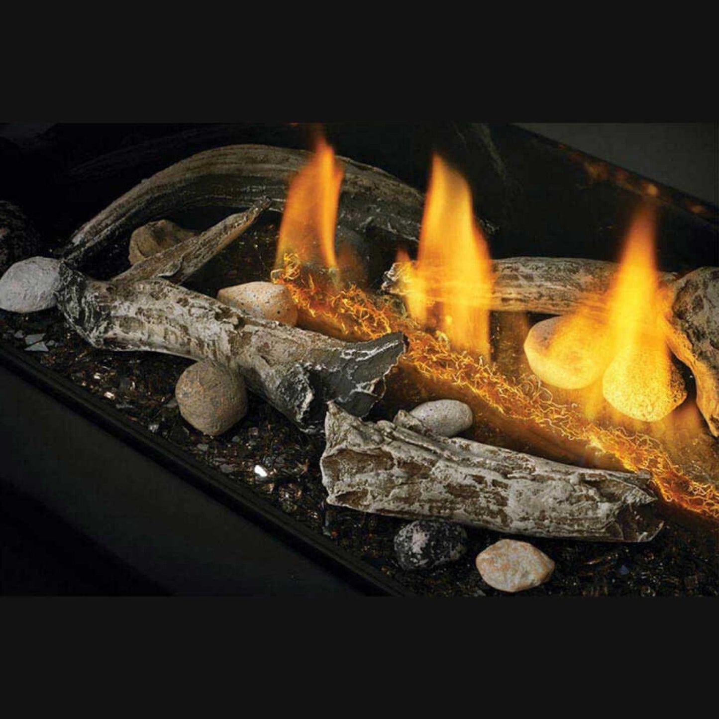 Napoleon Ascent 46-Inch Linear Direct Vent Electronic Ignition Natural Gas Fireplace [BL46NTEA] (SAK18567)