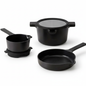 5-Piece Stackable Ceramic Nonstick Set