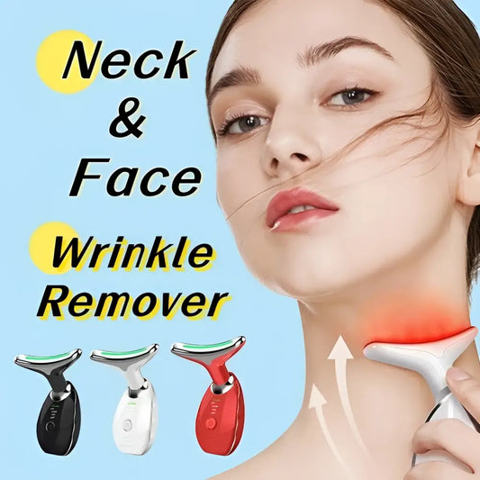 Neck Face Beauty Device LED Wrinkle Remover