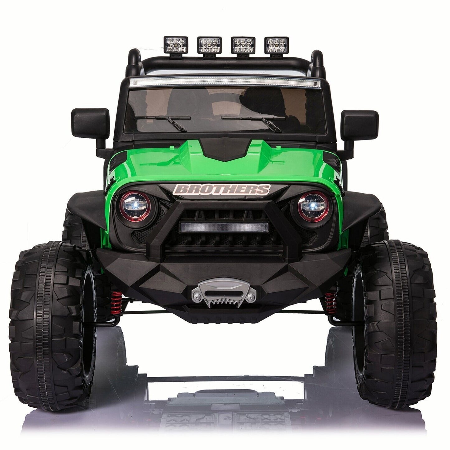 New 24V Electric Ride-On Jeep Toy Car with Remote Control and Bluetooth Connectivity for Kids