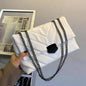 New Famous Casual Chain Crossbody Bags For Women Fashion Simple Shoulder Bag, Designer Handbags PU Leather Messenger Bags For Ladies