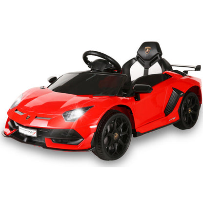 12V Lamborghini Electric Ride On Car for Kids with Remote Control, MP3 Player, and LED Lights