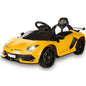12V Lamborghini Electric Ride On Car for Kids with Remote Control, MP3 Player, and LED Lights
